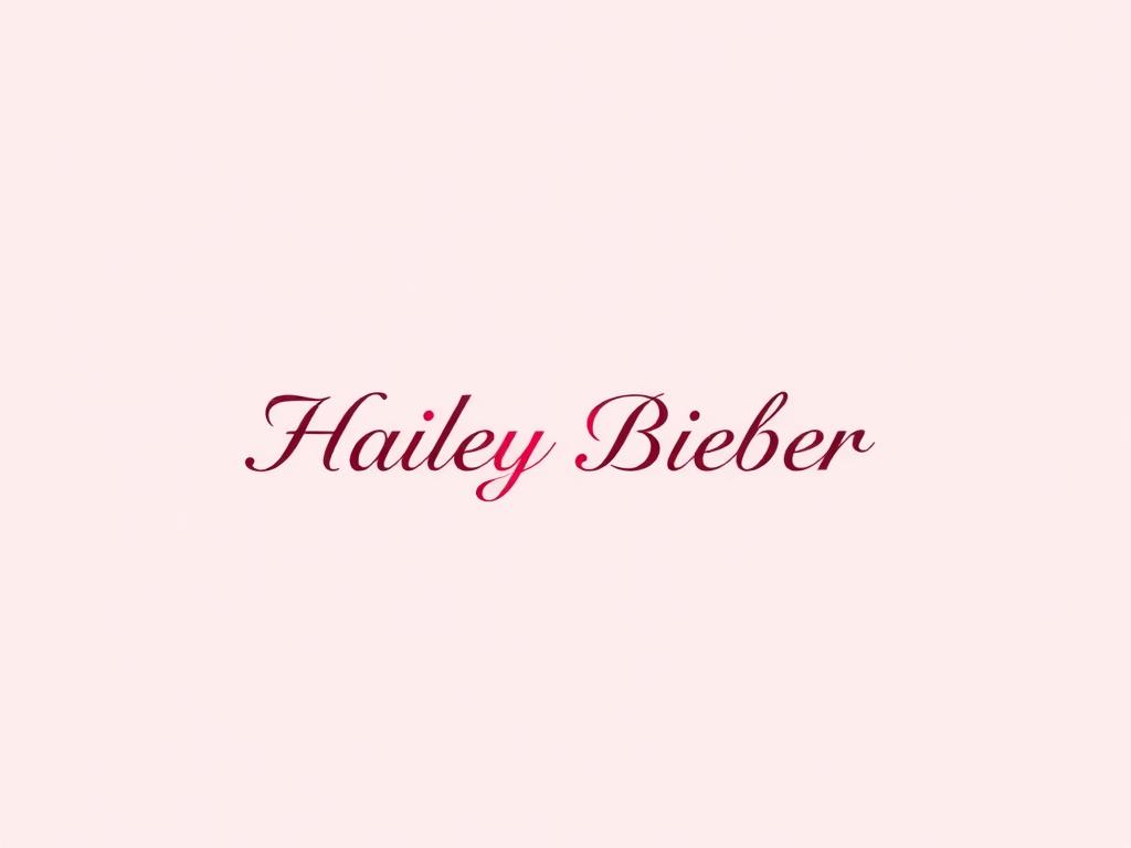 Hailey Bieber YouTube channel
