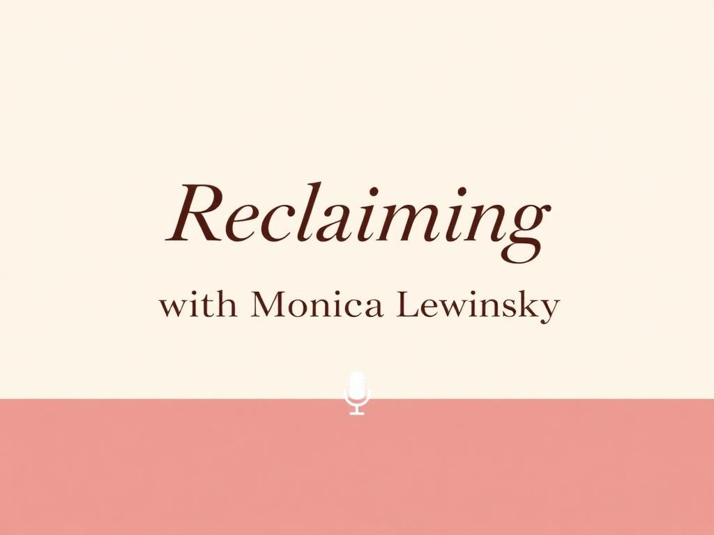 Reclaiming with Monica Lewinsky podcast on YouTube